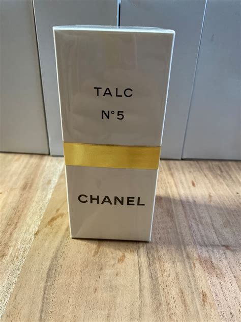 chanel no 5 talcum powder.